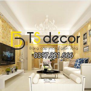 Giấy Dán Tường Họa Tiết Hoa Ban Rừng 3D040 - Ảnh 3