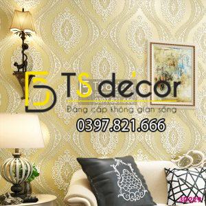 Giấy Dán Tường Hình Con Mắt Cổ Điển 3D229
