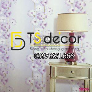 Giấy Dán Tường Hoa Cát Đằng 3D235