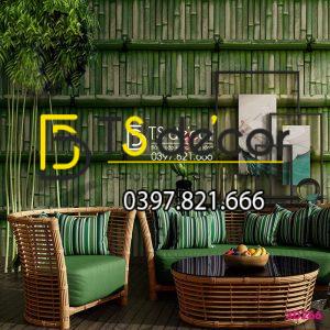 Giấy Dán Tường Giả Tường Tre Xưa 3D266