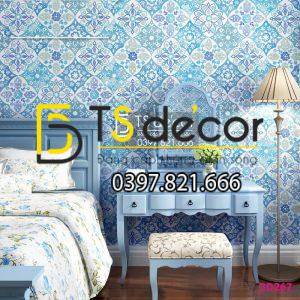 Giấy Dán Tường Giả Gạch Bông Kiểu Bohemiang 3D267