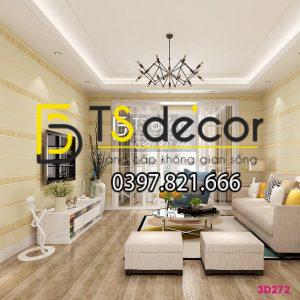 Giấy Dán Tường Sọc Ngang Hiện Đại 3D272