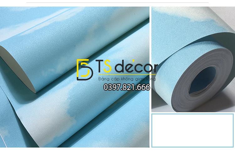 Bề mặt Giấy dán tường họa tiết mây bay 3D066
