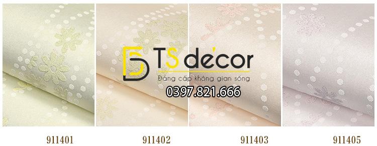 4 màu Giấy Dán Tường Họa Tiết Chùm Hoa Dập Nổi 3D123