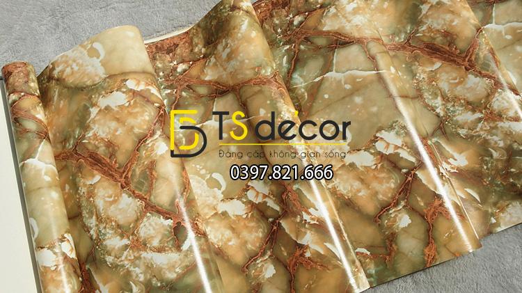 Bề mặt giấy dán tường giả đá tự nhiên 3D177