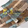 Bề mặt Giấy dán tường giả gỗ ván cổ vintage 3D290