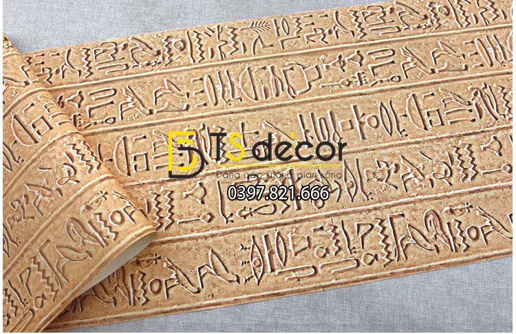 Bề mặt Giấy dán tường họa tiết ai cập cổ đại 3D261