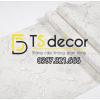 Bề mặt Giấy dán tường tân cổ điển 3D300 màu trắng Bề mặt Giấy dán tường tân cổ điển 3D300 màu trắng
