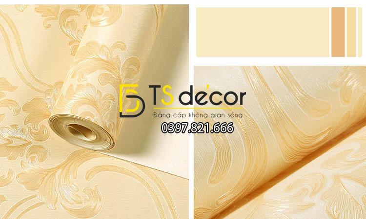Giấy dán tường họa tiết tân cổ điển 3D148 – màu D1