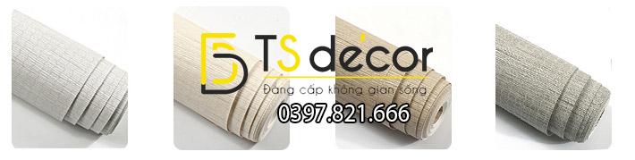 4 màu Giấy dán tường giả mành cói 3D095