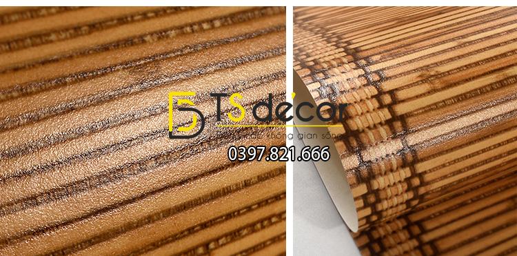 Bề mặt Giấy dán tường giả mành tre xưa 3d162
