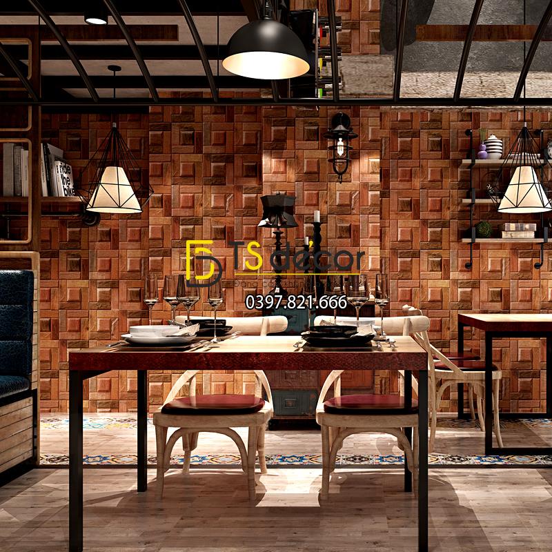 Giay-dan-tuong-gia-u-go-nau-3D234-trang-tri-quan-an