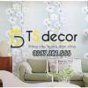 Giay dan tuong hoa cat dang 3D235 trang tri phong khách Giay dan tuong hoa cat dang 3D235 trang tri phong khách
