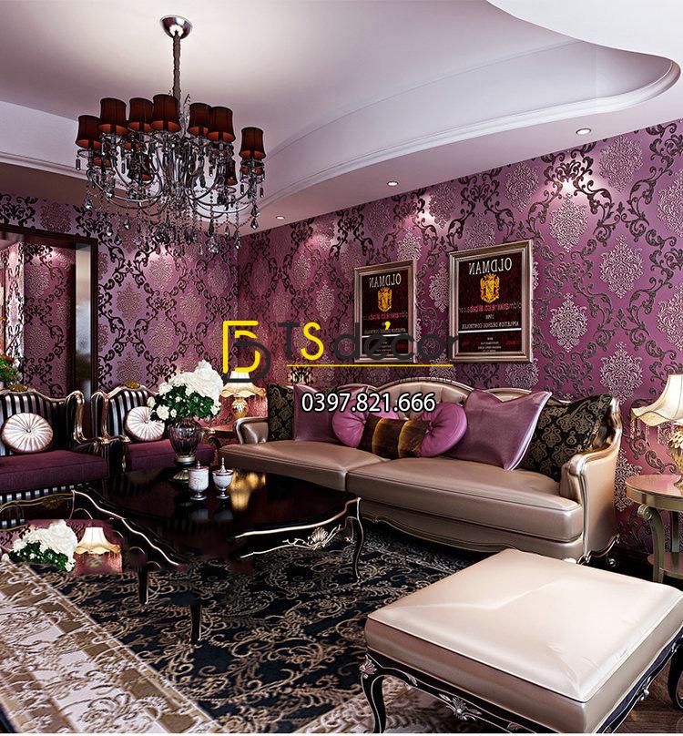 Giay-dan-tuong-hoa-co-dien-sang-trong-3D219-mau-tim