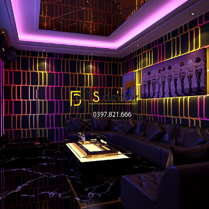 Giay-dan-tuong-soc-vang-hong-quan-bar-karaoke-3D215