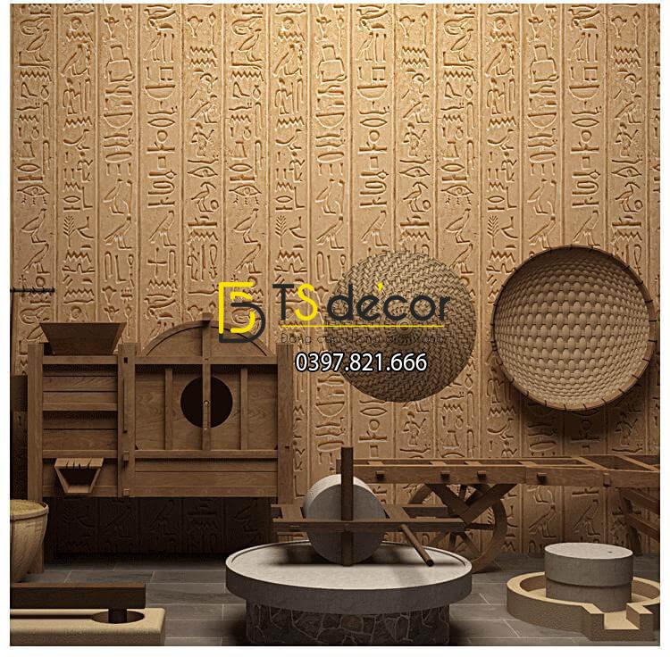 Giấy dán tường họa tiết ai cập cổ đại 3D261
