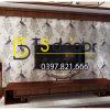 Giấy dán tường họa tiết chim công xanh 3D265 trang trí phòng khách Giấy dán tường họa tiết chim công xanh 3D265 trang trí phòng khách