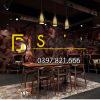 Giấy dán tường họa tiết khối đá 3 chiều 3D306 màu nâu đỏ quán cafe Giấy dán tường họa tiết khối đá 3 chiều 3D306 màu nâu đỏ quán cafe