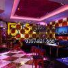 Giấy dán tường karaoke caro ô vuông lồi 3D271 màu đỏ Giấy dán tường karaoke caro ô vuông lồi 3D271 màu đỏ