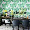 Giấy-dán-tường-lá-vạn-tuế-xanh-3D209-trang-tri-phòng-ăn Giấy-dán-tường-lá-vạn-tuế-xanh-3D209-trang-tri-phòng-ăn