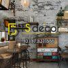 Giấy-dán-tường-quán-cafe-tường-gạch-cổ-3D109-màu-xám Giấy-dán-tường-quán-cafe-tường-gạch-cổ-3D109-màu-xám