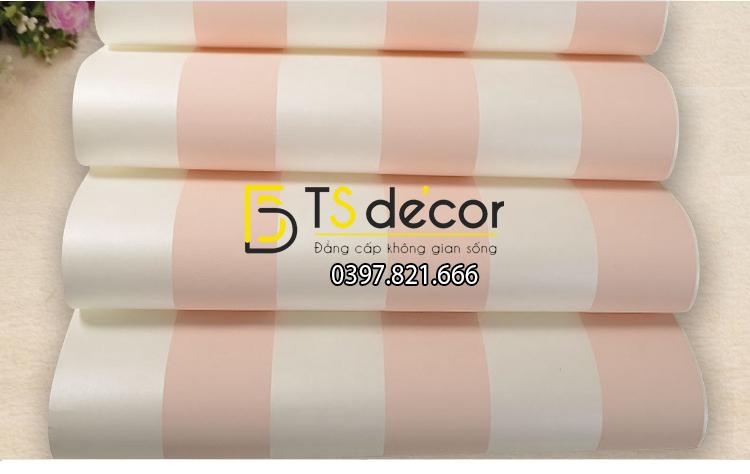 Giấy-dán-tường-sọc-dọc-hiện-đại-3d071-mau hồng