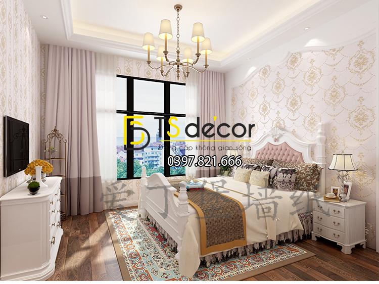 Giấy dán tường 3d hoa dập nổi kiểu Mỹ Damascus – Màu hồng ƯU ĐIỂM SẢN PHẨM TUYỆT VỜI
Sản phẩm giấy dán tường cao cấp của chúng tôi là sự lựa chọn hàng đầu của quý khách hàng và thị trường. Một số tính năng nổi bật như: không ảnh hưởng đến sức khỏe, chống ẩm, chống mốc… Đặc biệt với dòng sản phẩm cao cấp được nhập khẩu bằng chất liệu vải không dệt. Sản phẩm có tuổi thọ lên tới 10 – 15 năm. Đảm bảo vẫn giữ được màu sắc và bảo vệ ngôi nhà của bạn.