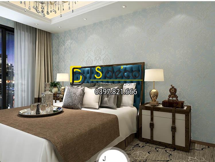 Giấy dán tường họa tiết tân cổ điển 3D148 – màu J