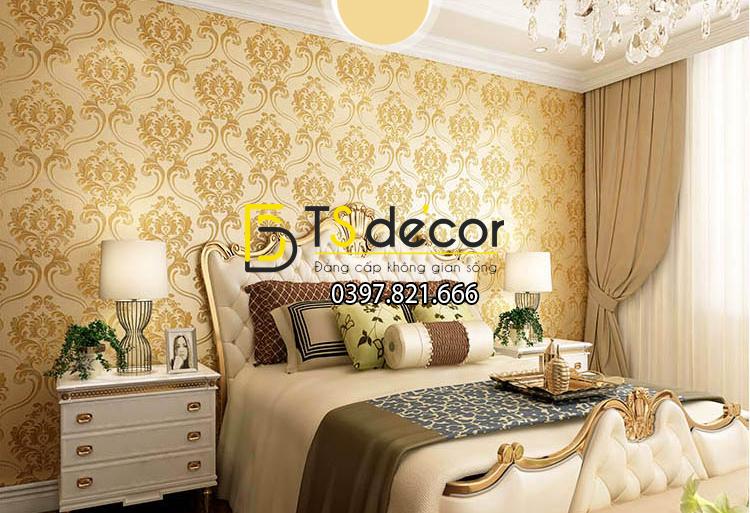 Giấy dán tường họa tiết tân cổ điển 3D148 – màu L