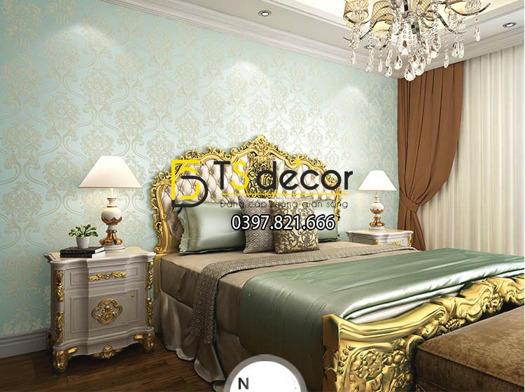 Giấy dán tường họa tiết tân cổ điển 3D148 – màu N