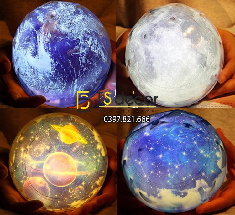 Quà tặng đèn ngủ tạo không gian 3D với 4 mẫu DPS1