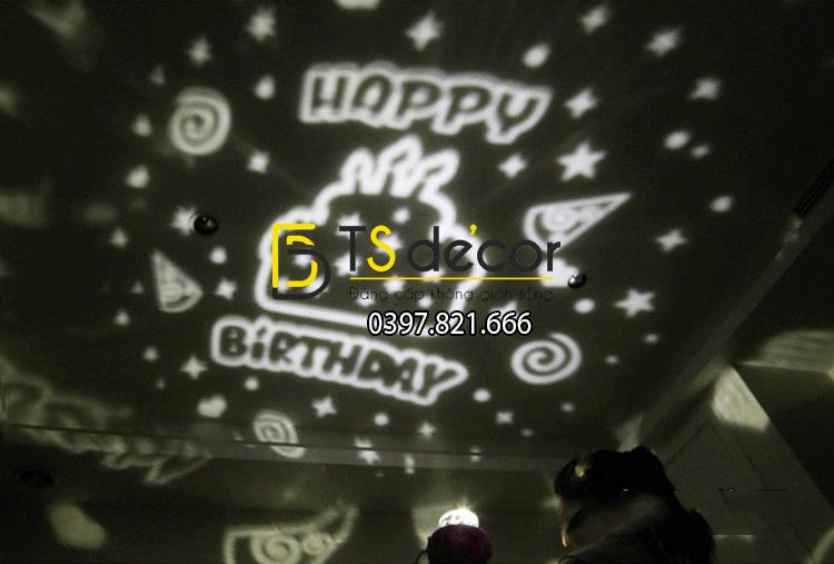 Quà tặng đèn ngủ tạo không gian 3D DPS1 mô hình bánh sinh nhật