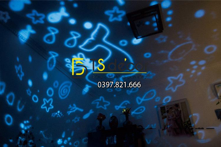 Quà tặng đèn ngủ tạo không gian 3D DPS1 mô hình biển khơi