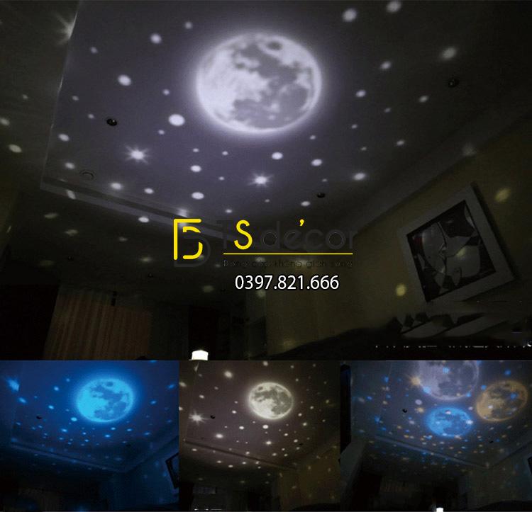 Quà tặng đèn ngủ tạo không gian 3D DPS1 mô hình trăng rằm