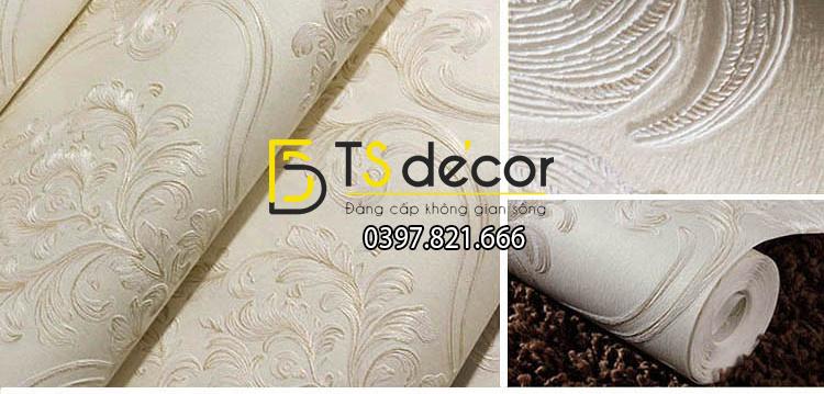 Giấy dán tường họa tiết tân cổ điển 3D148 – màu R1