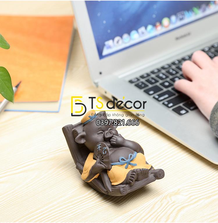 Tượng chư bát giới DTT08 trang trí bàn làm việc