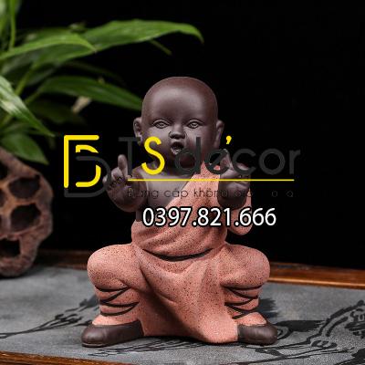 Tượng kungfu kid DTT06 kiểu 2