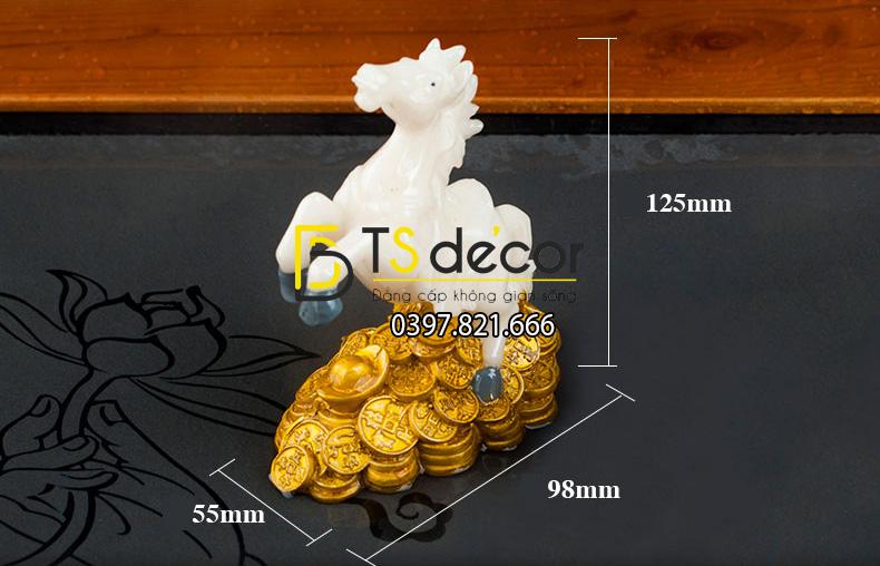 Kích thước tượng ngựa DTT07
