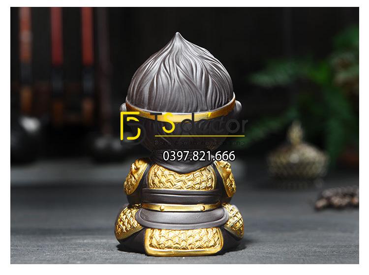 Tượng đại thánh ngồi thiền DTT01 nhìn từ sau