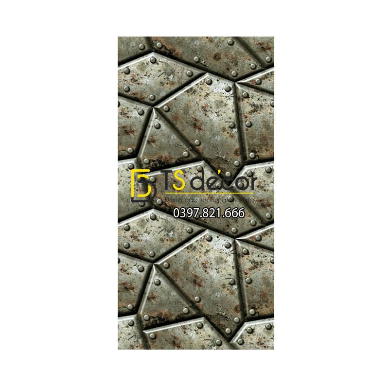 Bề mặt Giấy dán tường giả khôi sắt vintage 3D320