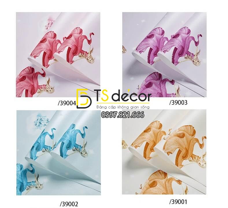 Bề mặt Giấy dán tường công chúa 3D322