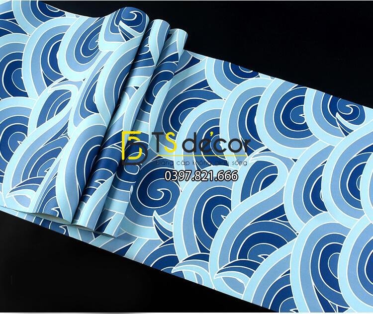 Bề mặt giấy dán tường 3D327