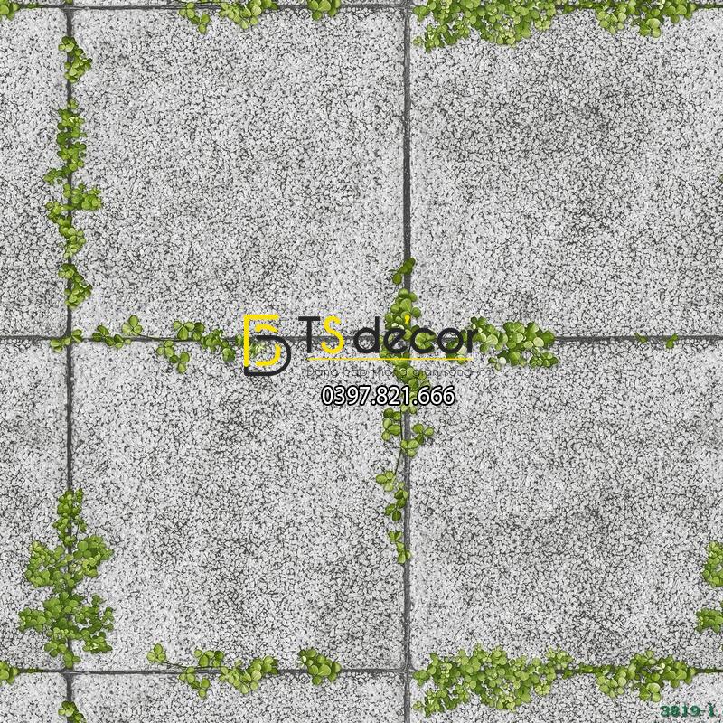 GIẤY DÁN TƯỜNG HÀN QUỐC GIẢ GẠCH BASE 3819-1
