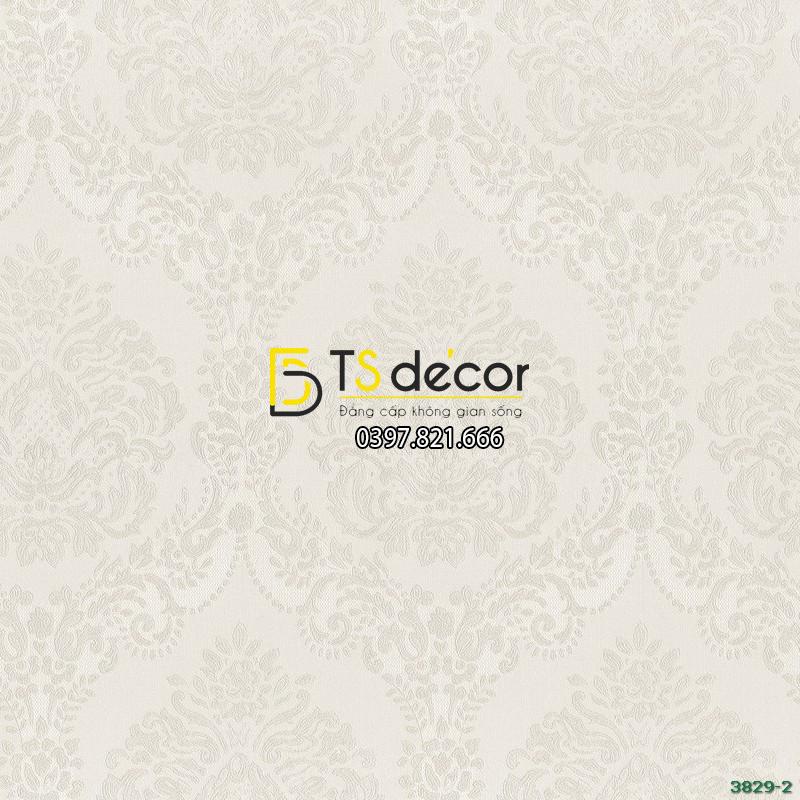 GIẤY DÁN TƯỜNG HÀN QUỐC CỔ ĐIỂN BASE 3829-2