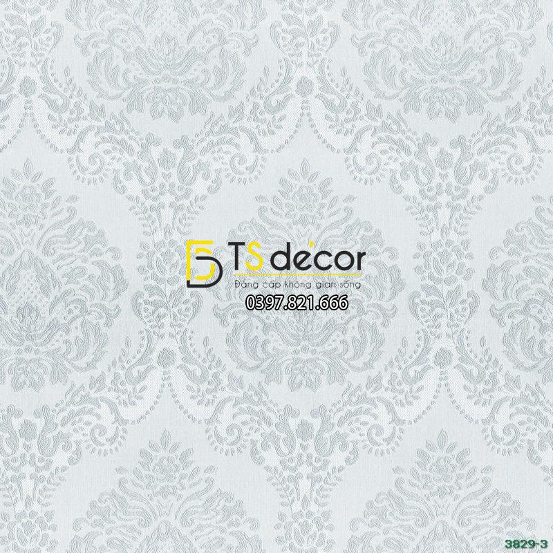 GIẤY DÁN TƯỜNG HÀN QUỐC CỔ ĐIỂN BASE 3829-3