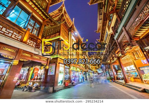 Tranh dán tường HONG KONG