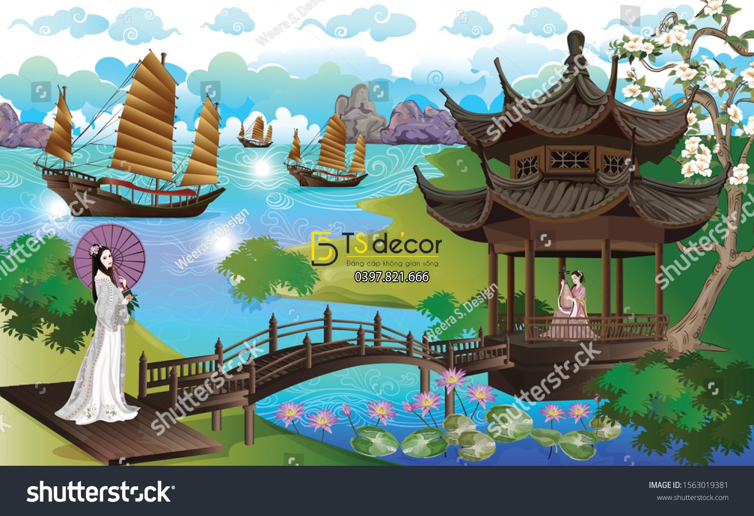 Tranh sân khấu Hong Kong cổ điểm