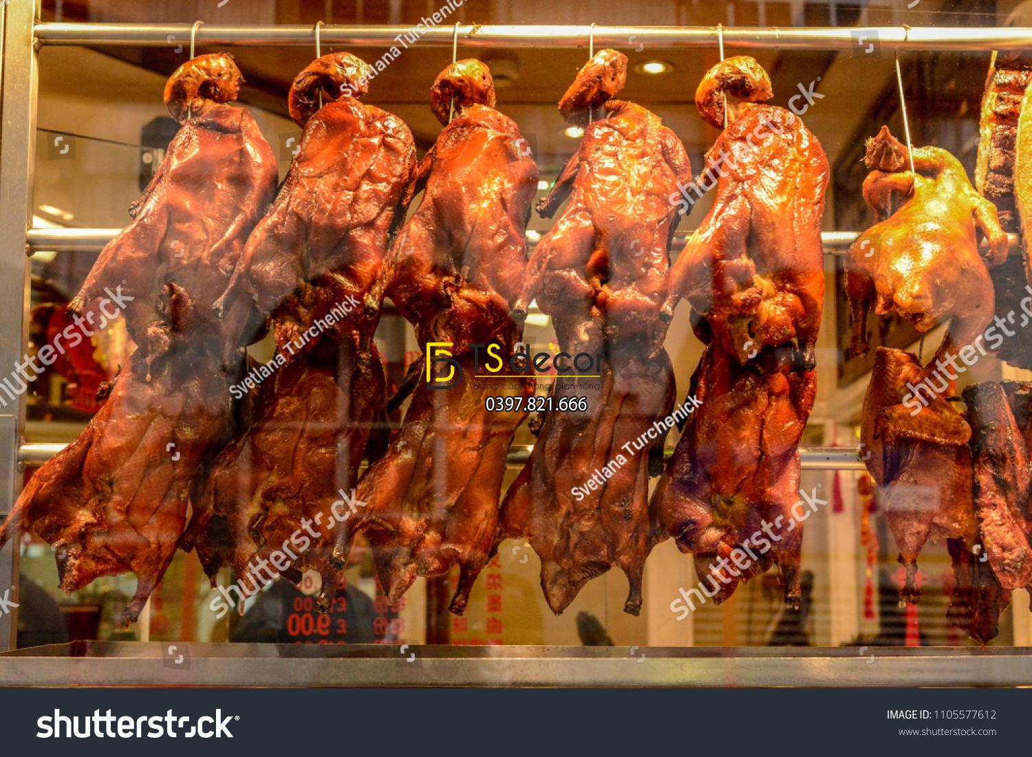 Tranh Vịt Quay Trung Hoa