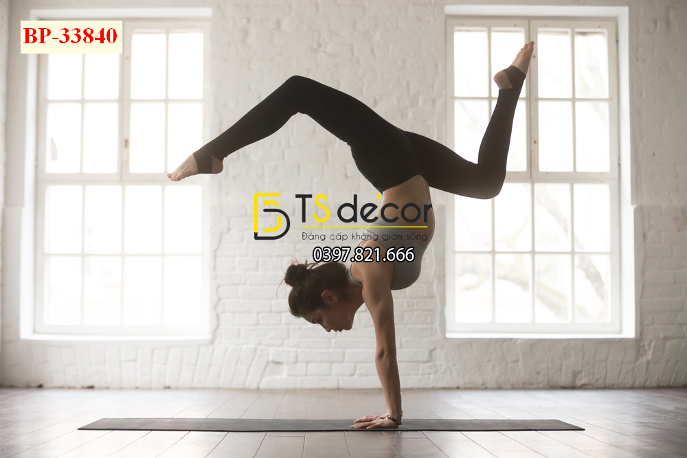 Tranh dán tường phòng Yoga 25