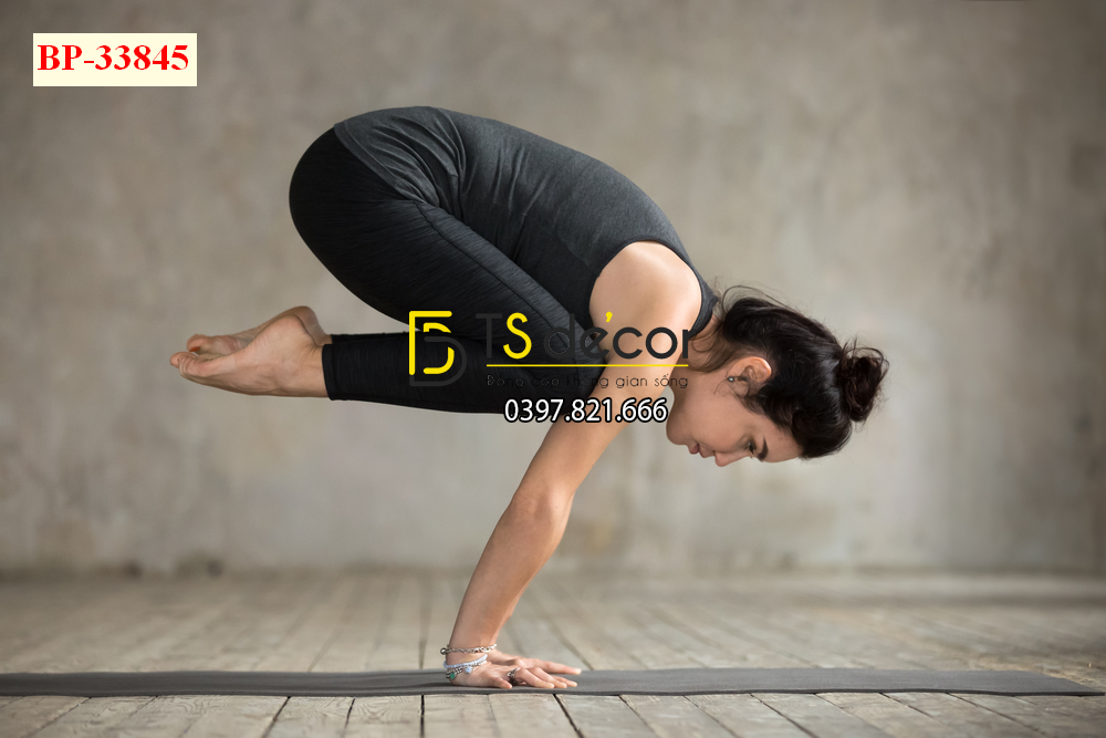 Tranh dán tường phòng Yoga 23